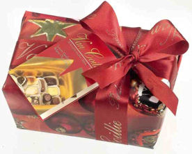 Van Coillie Belgium Chocolates 125g Christmas Overwrap (image 1)